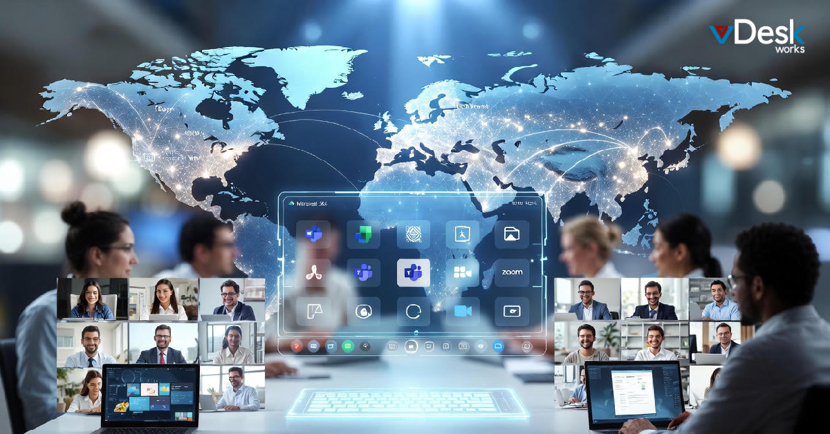 vDeskWorks, DaaS, remote desktop, virtual desktops