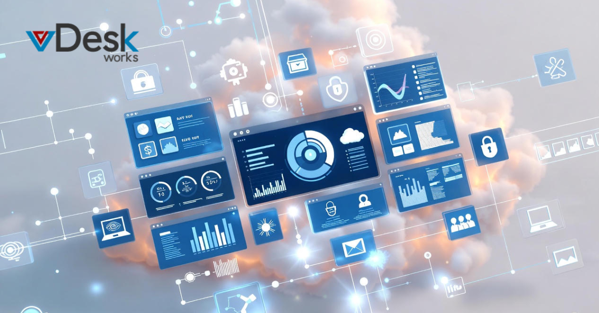 Cloud Desktop, Cloud Computing, Virtual Desktop VDI Enterprise IT