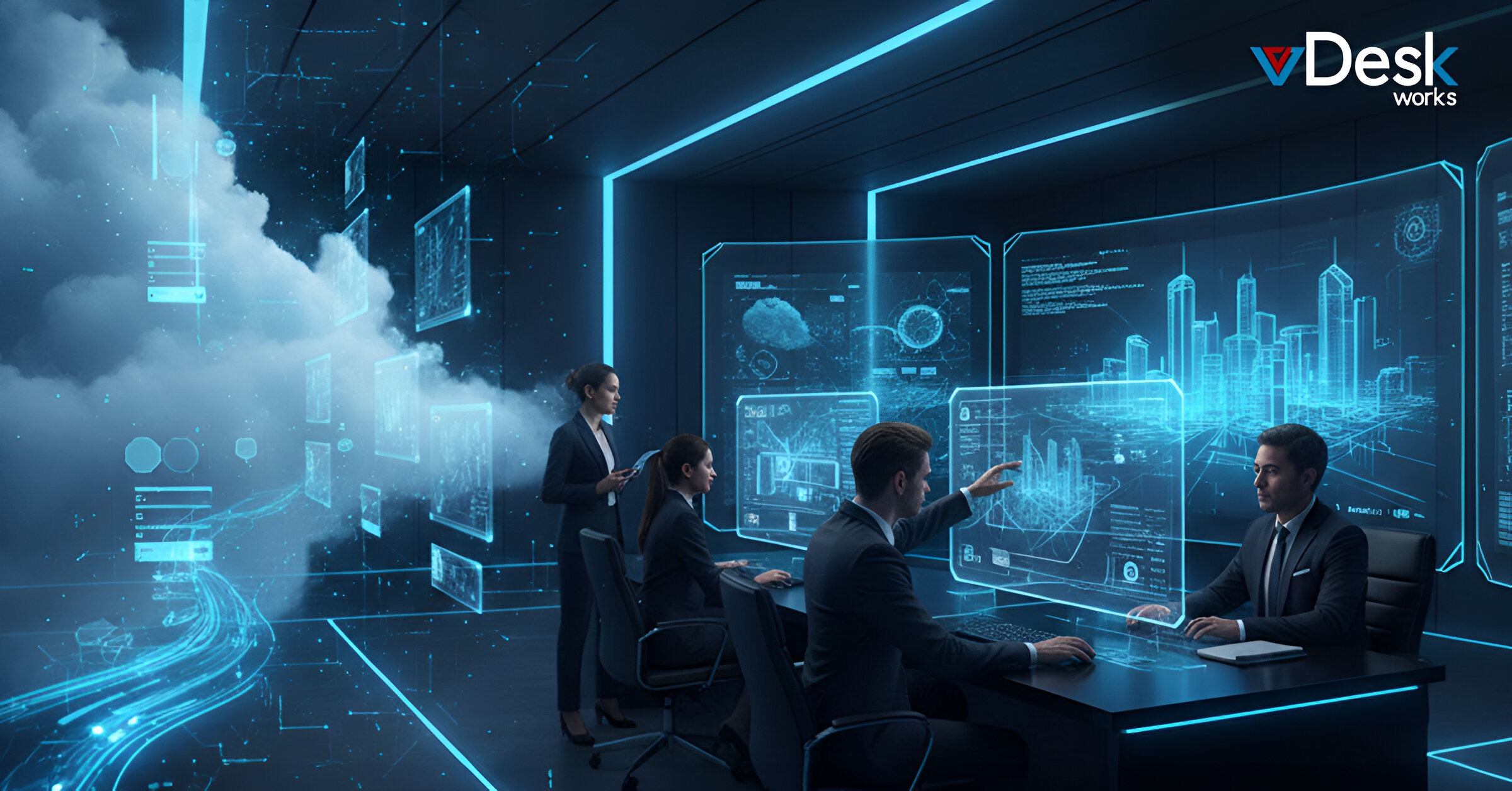 engineering projects, virtual desktops